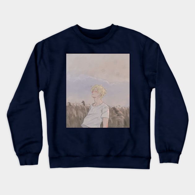 Ash lynx Crewneck Sweatshirt by Blue.bear___